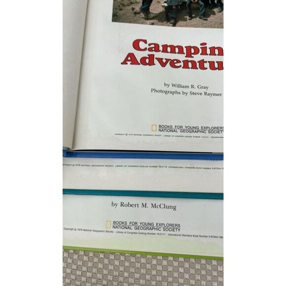 Vintage National geographic Books For Young Explorlers Set of 6 - Picture 5 of 16